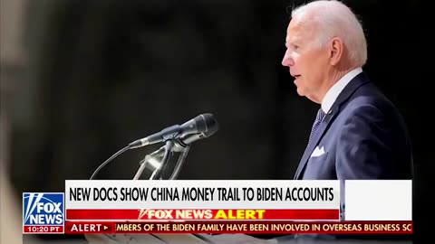 New Documents released by GOP oversight show the China money trail to the Bidens