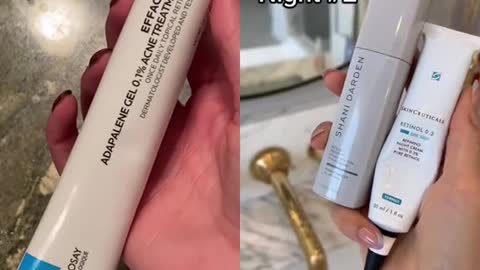 We love the idea of using ceramide barrier serum as a buffer on retinol night