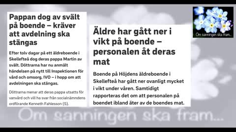 På kommunalt äldreboende dog en man av svält