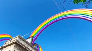 Check out this Ridiculous LGBTQ display in Paris