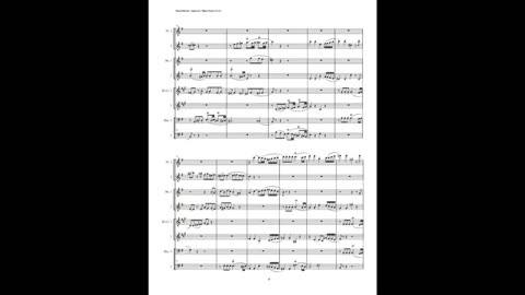 W.A. Mozart – Fugue in C Minor, K426 (Woodwind Octet)