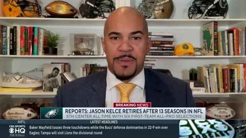 Jason Kelce retires from NFL