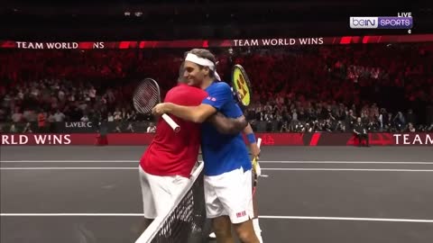 Federer's FINAL point in professional tennis career | Laver Cup 2022 Moments