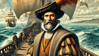 Vasco de Gama Tells His Story of Traveling Around Africa to Reach India