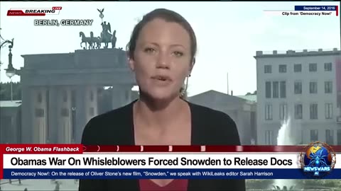 Obamas War On Whisleblowers Forced Snowden to Release Docs But Trump is Hitler!)