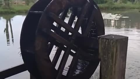 Wooden flywheel