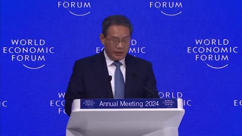 LI QIANG DAVOS 2024 - "Full implemention, UN 2030 Agenda for Sustainable Development."