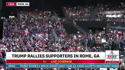 Trump Georgia Rally Highlights Flagged By Anti-Trumpers