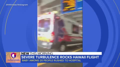 Severe turbulence rocks Hawaii flight