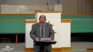 Sunday School - Dr. Joseph Davis