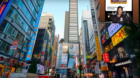 Lil Scorpio King Reacts To 4K Tokyo Japan - Shinjuku Shopping Street Walking Tour