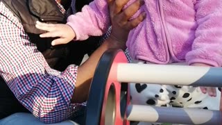 Ivy at playground