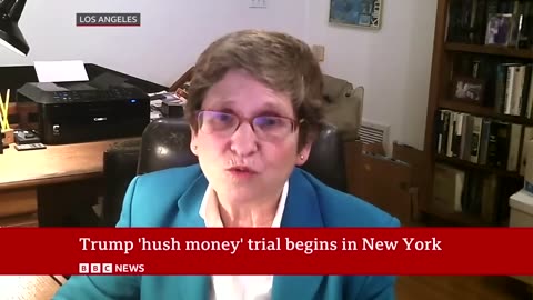 Donald Trump's 'hush-money' trial begins withdozens of jurors rejected | BBC News