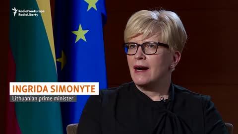 Lithuanian Prime Minister Warns Against Thinking Kremlin Is Bluffing Over Ukraine