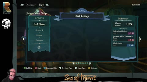 Solo Sloopin' | Sea of Thieves [Xbox Series S] | Casual Organic Solo Sailing