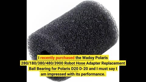 Wadoy Polaris 280/180/380/480/3900 Robot Hose Adapter Replacement Ball Bearing