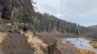 Central Oregon – Steelhead Falls – Panoramic 360 of High Desert Basin – 4K