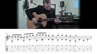 Battle Hymn of the Republic - Fingerstyle Guitar Lesson (Sheet Music + TAB)