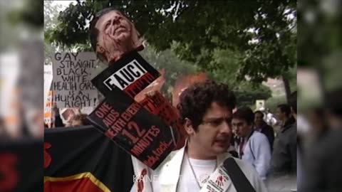 1990: Activists Stormed NIH Blamed Fauci for Blocking Cheap Effective AIDS Meds