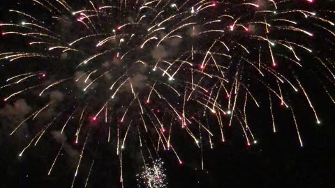 Fireworks in festival