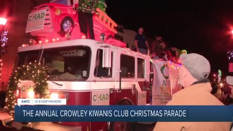 The annual Crowley Kiwanis Club Christmas Parade