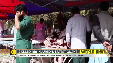 Afghanistan earthquake_ Houses reduced to rubble by deadly earthquake _ WION World DNA
