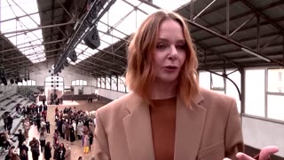 Stella McCartney pushes leather-free fashion