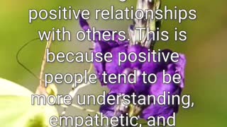 Why is Positivity Important?