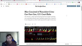 COURT RULES non violent FELONS can OWN GUNS