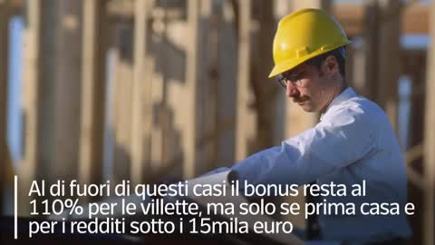 La nuova versione del Superbonus 110% chi potrà ancora richiederlo e da rispettare