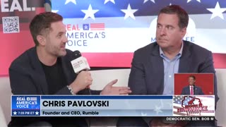 Chris Pavlovski: Data shows an equal amount of Republicans, Democrats, and Independents using Rumble