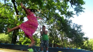 Dancing On The Trampoline