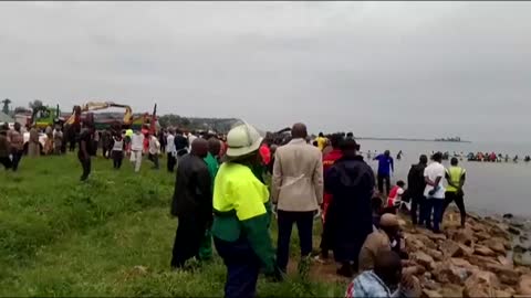 Search for survivors after plane crashes into Lake Victoria in Tanzania