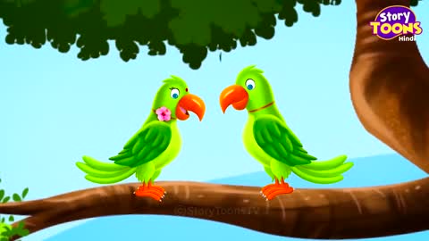 l Step Mother Parrot l Moral Story for Kids l StoryToons TVp13