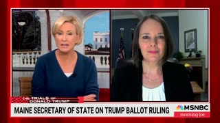 Mika Brzezinski Lobs Softball Questions To Maine Sec. Of State During Weak Interview