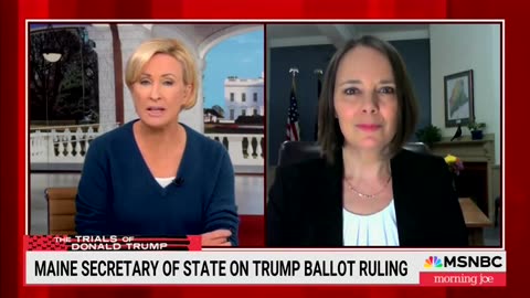 Mika Brzezinski Lobs Softball Questions To Maine Sec. Of State During Weak Interview