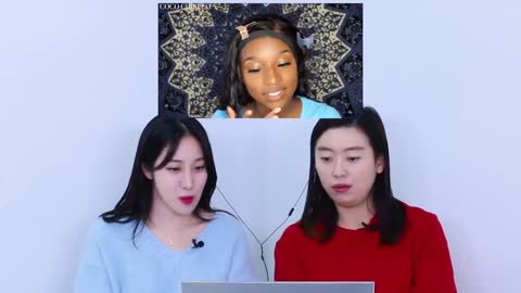 Korean Girls React to 'American High School Makeup'