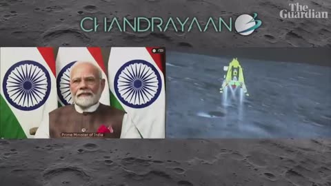 India's chandrayaan 3 makes historic landing on moon 😲
