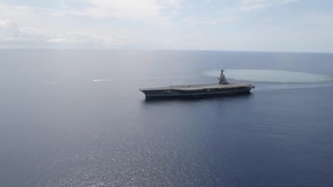 Full Ship Shock Trials Aboard USS Gerald R. Ford 2021