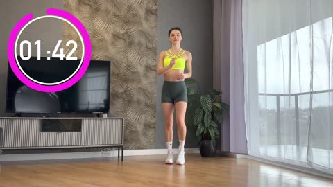 20 Mins CARDIO AEROBICS no-jumps, no-squats