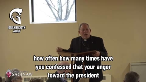 “I Don’t Have Any Anger Towards the President….He’s Just Stupid” -Catholic Bishop Robert D Gruss
