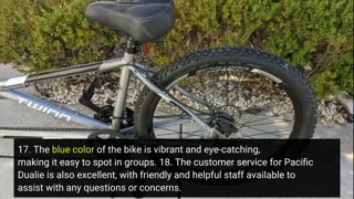 Customer Feedback: Pacific Dualie Adult Tandem Bike, 26-Inch Wheels, 2-Seater, 21-Speed, Linear...