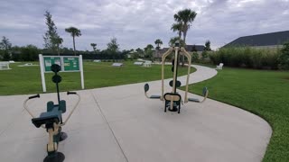 Ezell fitness track in The Villages
