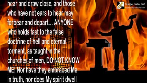 That which is not of Me is against Me and comes from the Evil One 🎺 Trumpet Call of God