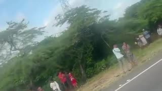 ACCIDENTE DE CAMIONETA EN LA GUAJIRA