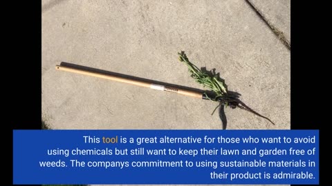 Buyer reviews : Grampa's Weeder - The Original Stand Up Weed Puller Tool with Long Handle