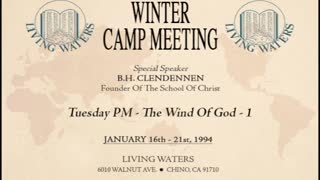 01/18/94 Winter Camp Meeting: The Wind Of God -1