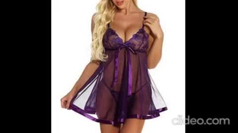 i collection Lace Halter Chemise