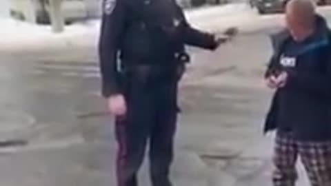 "Offense to beep your horn" Ottawa Police Stephen Jones Arrests Old Man | IrnieracingNews