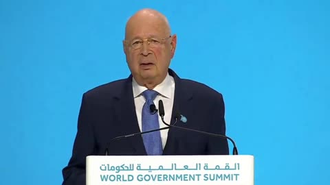 "Master of the World" Klaus Schwab is Having an All Out Day